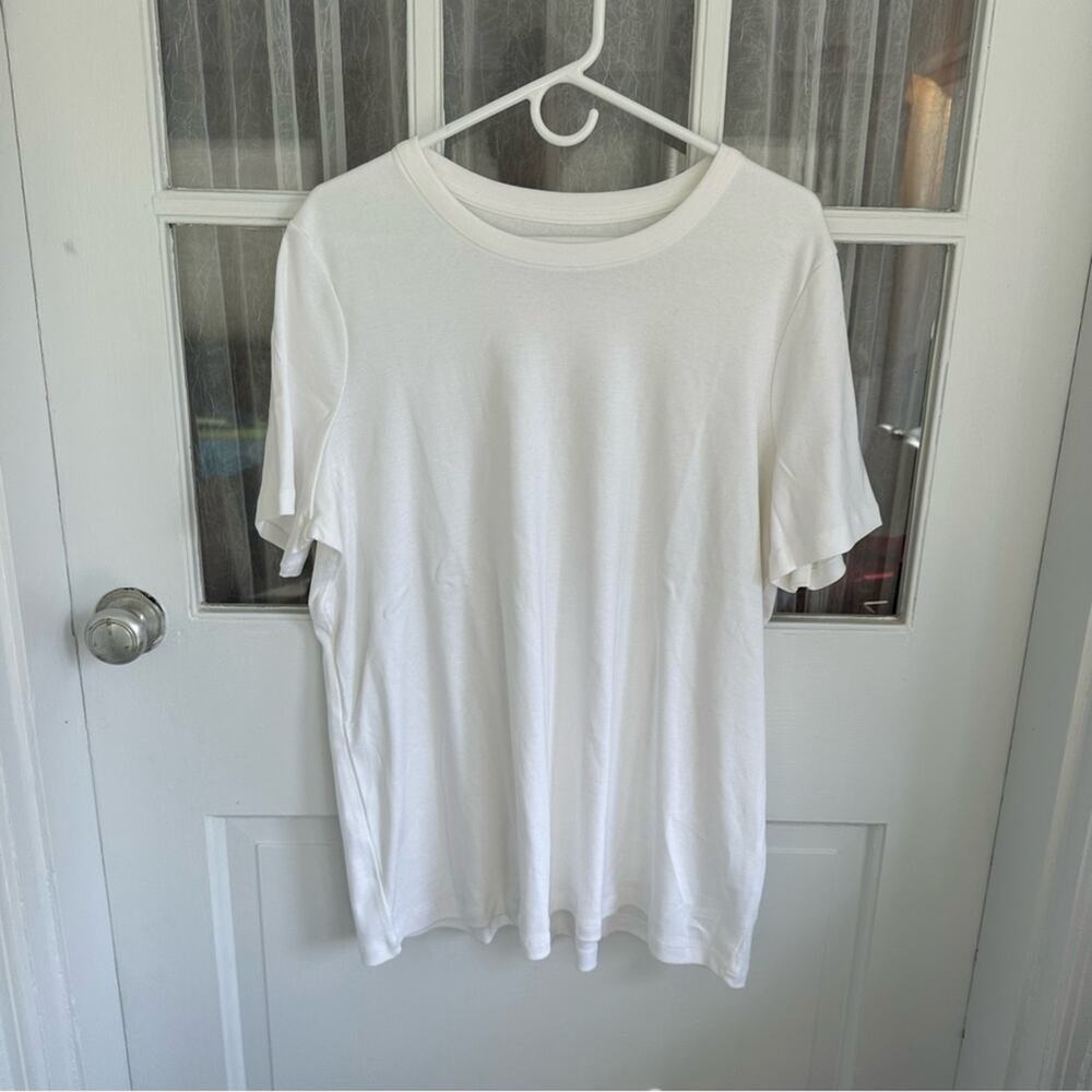 NEW IN PACKAGE Lands End White Crewneck Tee Size 2X